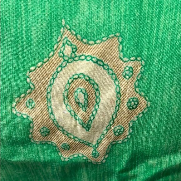 Good Things Elegant Green Paisley Maxi Wrap Skirt OSFA SZ S-L BOHO - Picture 4 of 9